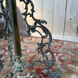 Lampadaire en bronze et onyx de style Napoléon III