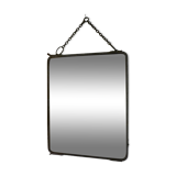 Old rectangular barber mirror