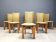 Vintage Danish dining chairs set of 6 - 1970s