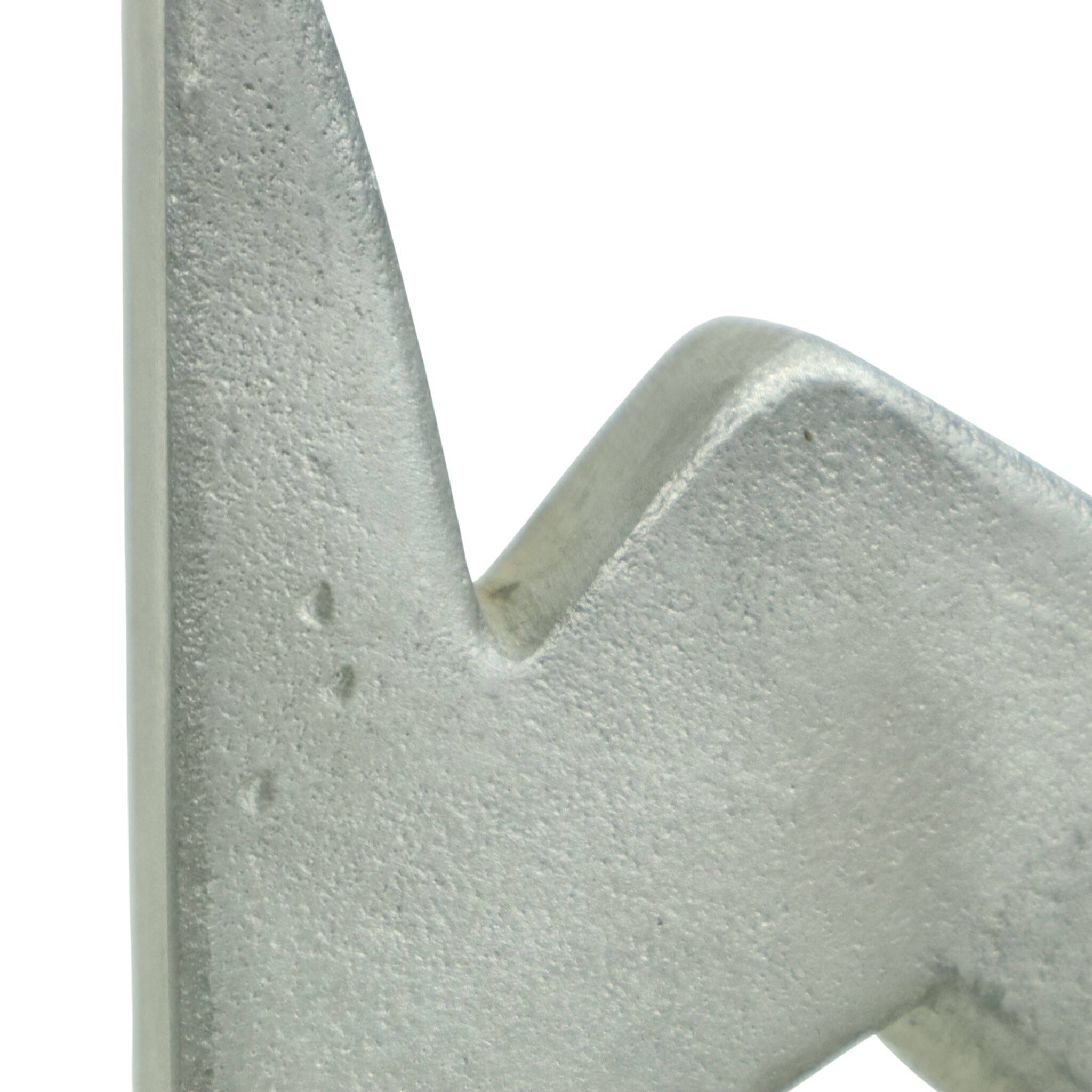 La Linea Osvaldo Cavandoli Design Bookend Metal