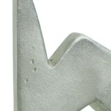 La Linea Osvaldo Cavandoli Design Bookend Metal