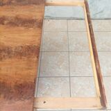 Art Deco table in burr walnut