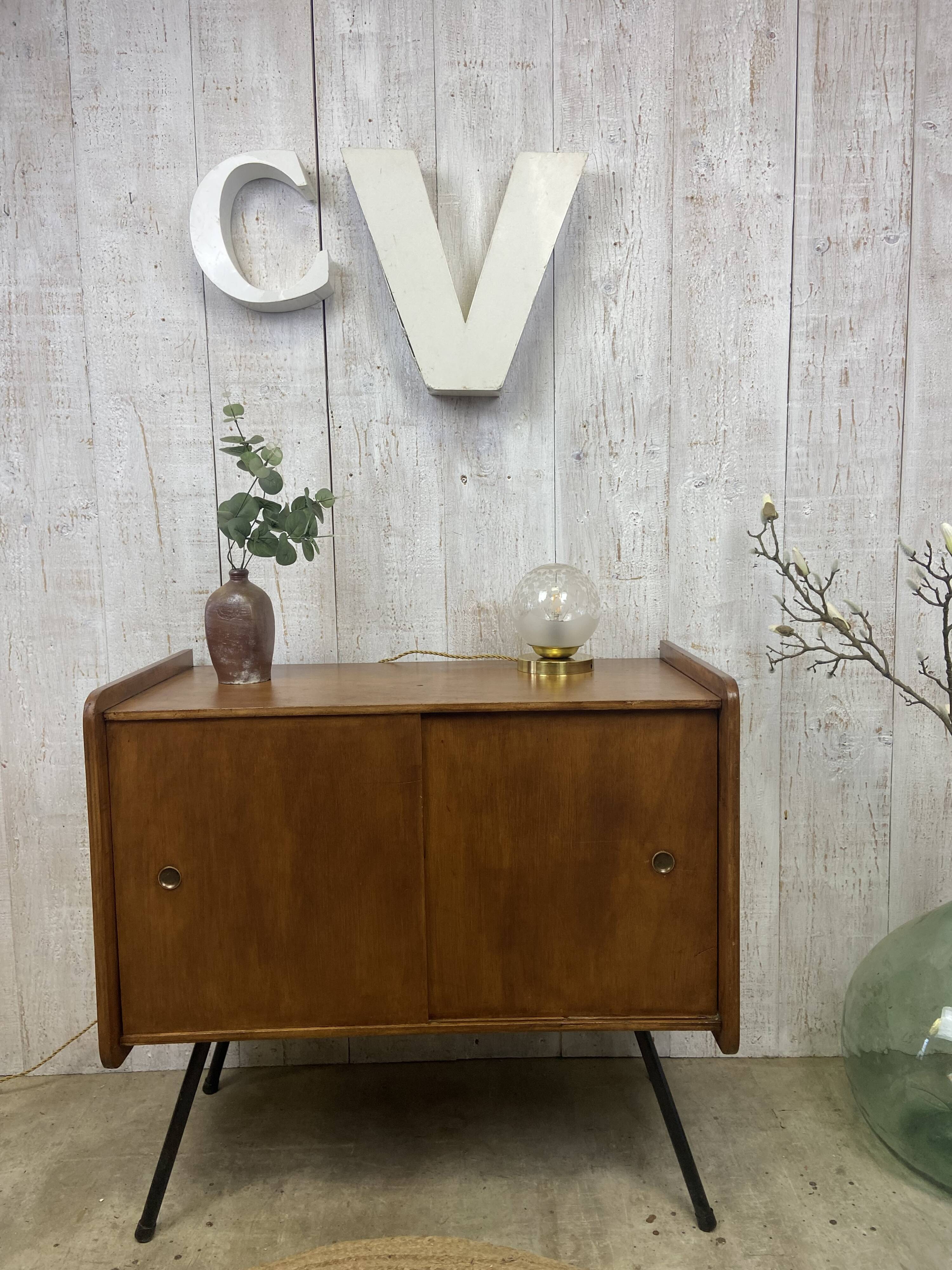 Vintage vinyl cabinet