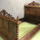Henry II oak bed - early 20th