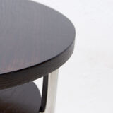 Bauhaus Chromed Coffee Table by Robert Slezak, 1930s