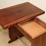 Art Deco “Portefeuille” style table in rosewood, 1950
