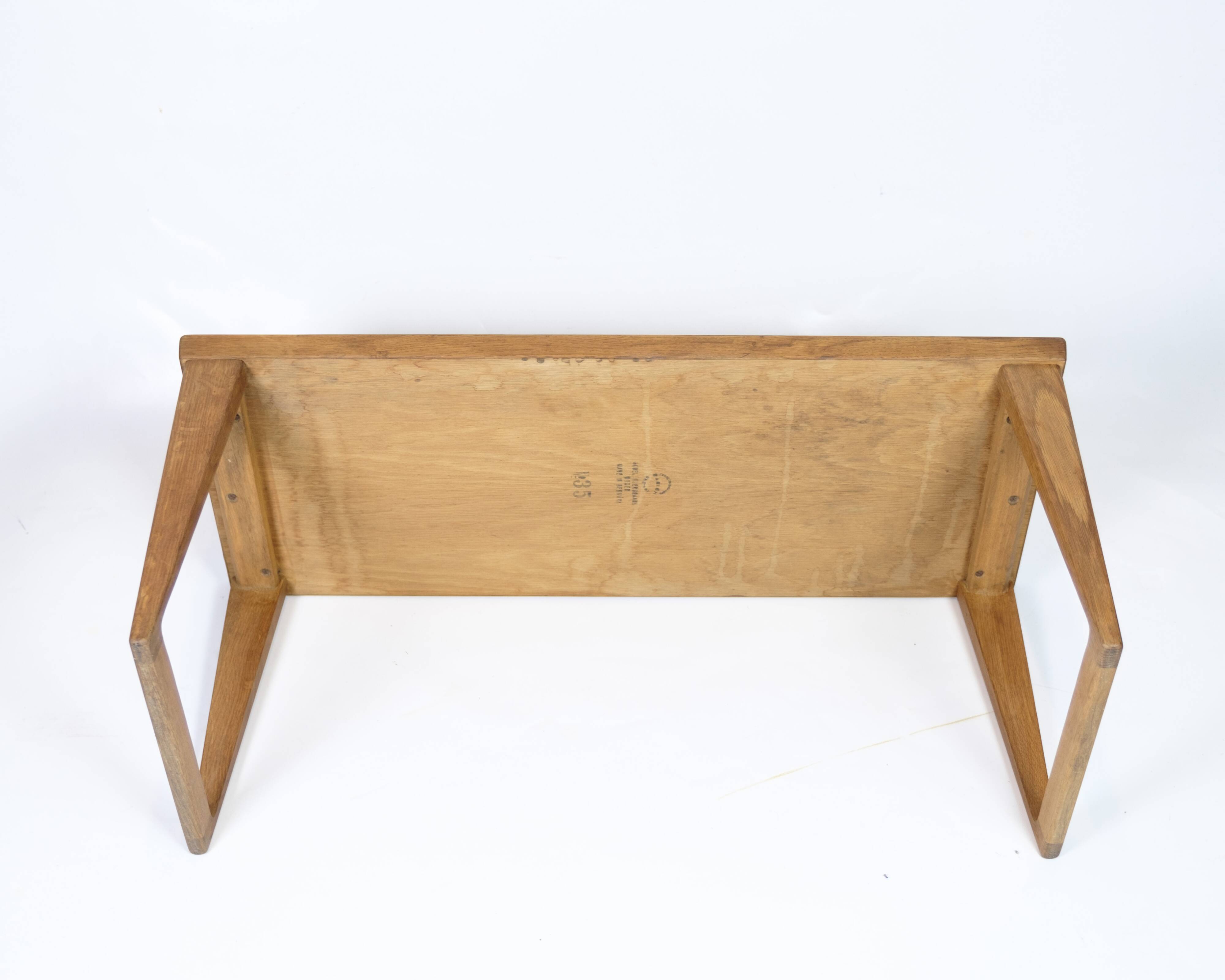 Side Table Made In Oak By Aksel Kjersgaard For Odder From 1960s