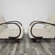 Art Deco Armchairs by Jindřich Halabala, 1950s, Set of 2