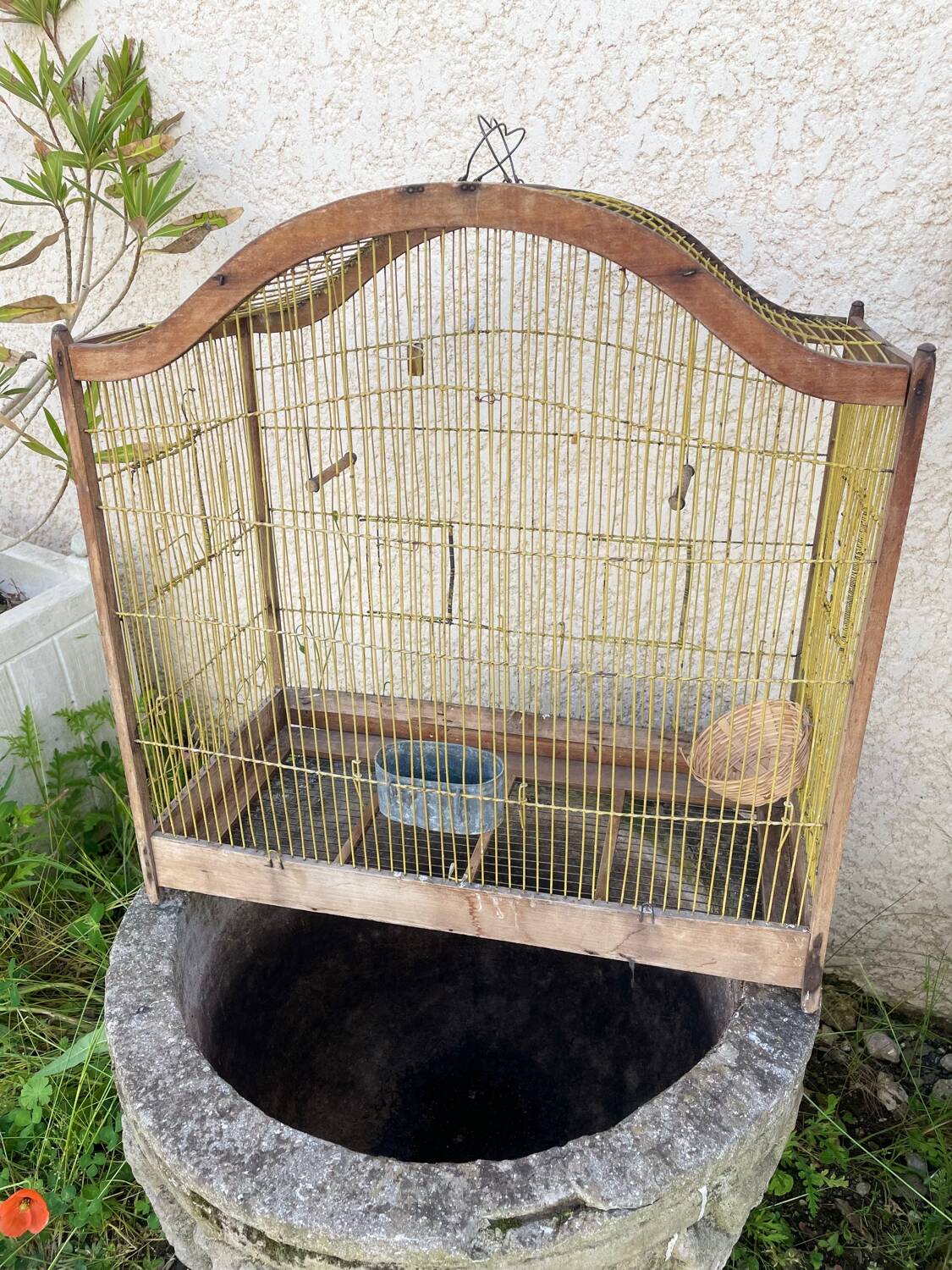 Old birdcage