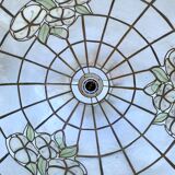 Mother-of-pearl and brass suspension