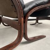 2 "Siesta" armchairs with their ottomans by Ingmar Relling, circa 1970