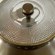 Rare Vintage Brass And Teak Table Lamp Borden's Boras Model 8445, 1940's