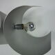 Giuliano Cesari Silver Wall Adjustable Lamp for Nucleo Sormani, 1960 Italy