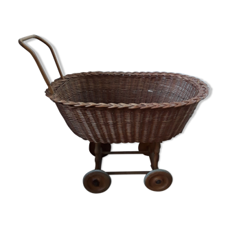 Cradle in rattan 50/60