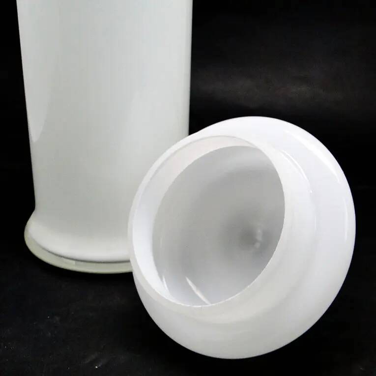 Vase, Polish modernism, glass, Poland, 1970s