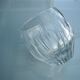 Cut crystal cup vase
