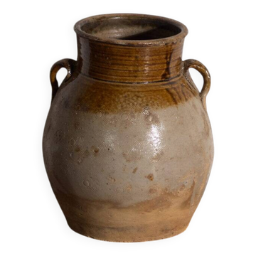 Ancient Chinese glazed stoneware vase – China, circa 1900