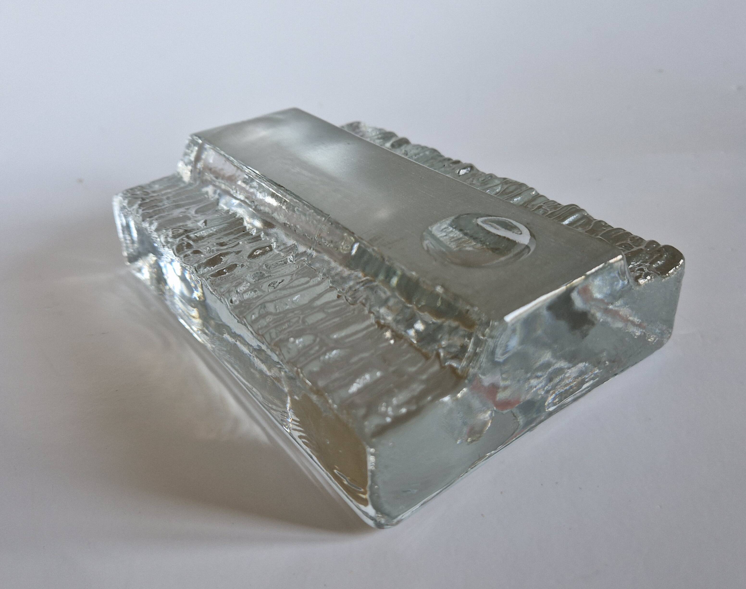 Walther Glass soliflore vase 1970