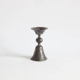 Brutalist metal candle stick