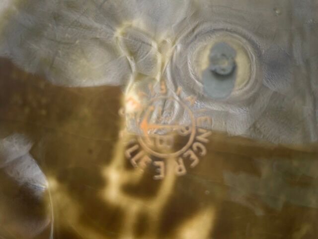 Pot dabbling ceramic Gustave de Bruyn earthenware fives Lille