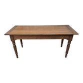 Farmhouse table with storage