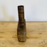Rattan and ceramic vase