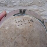 Small enamelled stoneware pitcher signed Gilbert Métènier