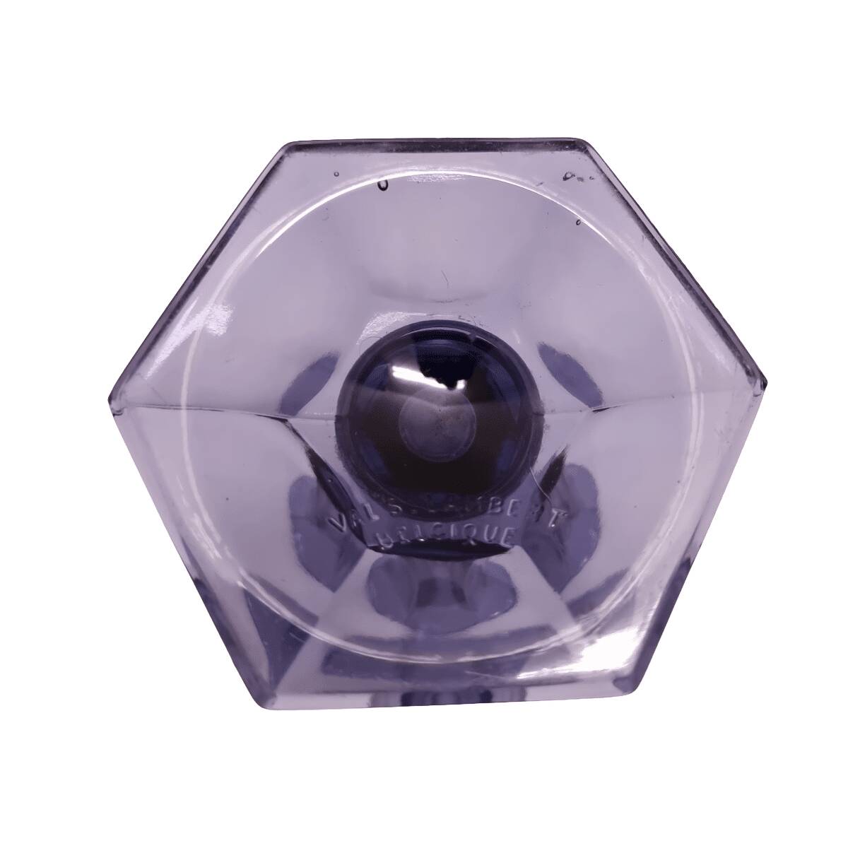 Art Deco vase Val Saint Lambert lilac