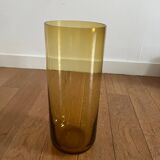 Smoked glass vase