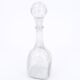 La Rochère transparent bubbled glass carafe, 70s