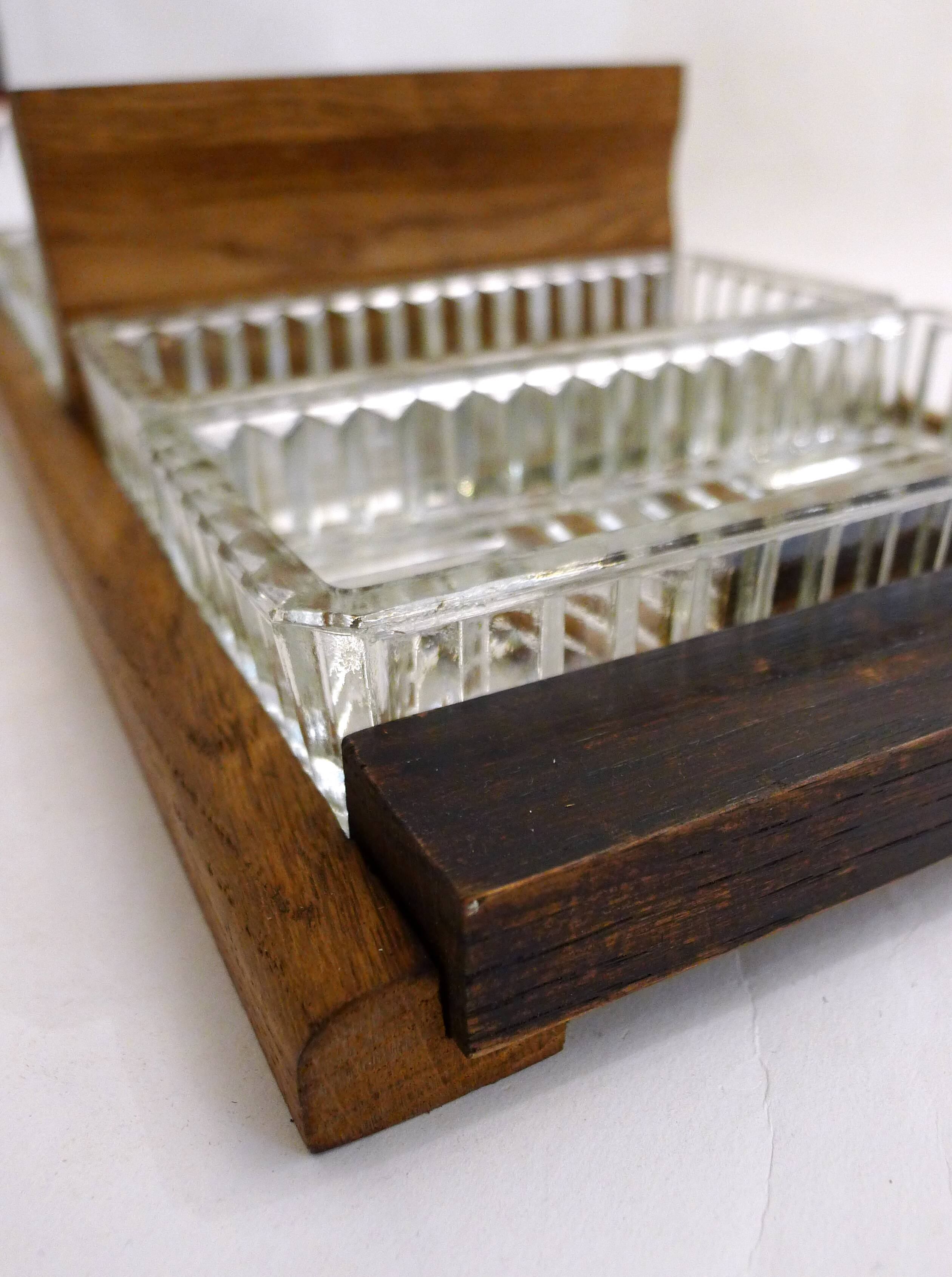 Art Deco mid-century aperitif platter