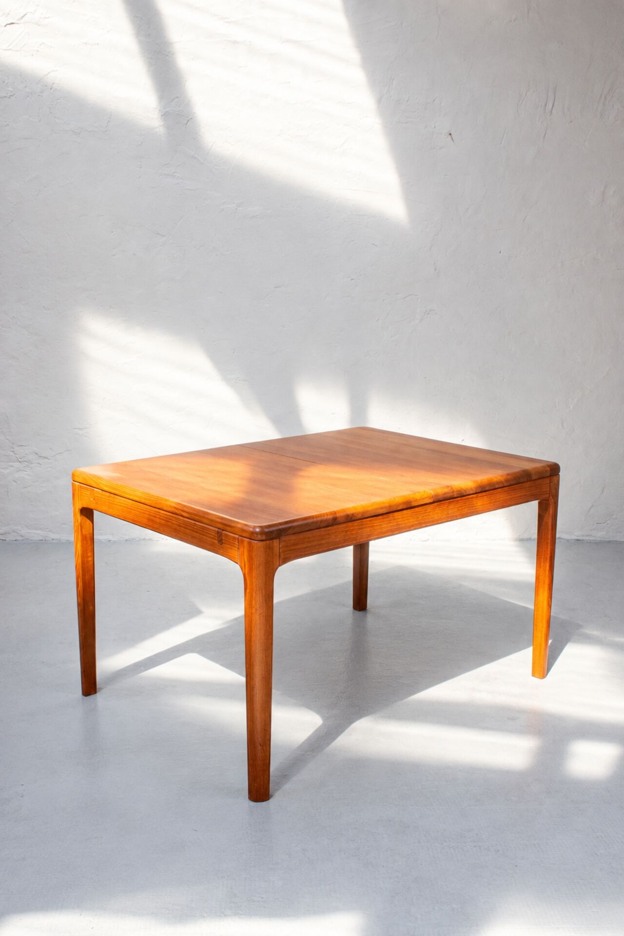 Vintage teak dining table, Danish Mid Century, 1960s, solid wood