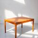 Vintage teak dining table, Danish Mid Century, 1960s, solid wood