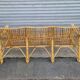 Rattan and bamboo sofa Dal Vera