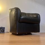 Black armchair