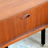 Pair of Scandinavian teak bedside tables 1960s