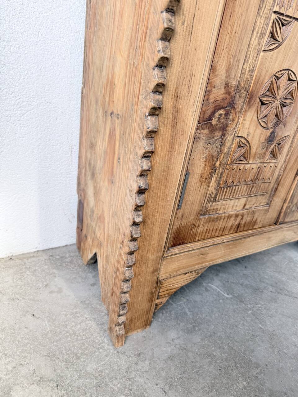 Small cabinet in folk art style