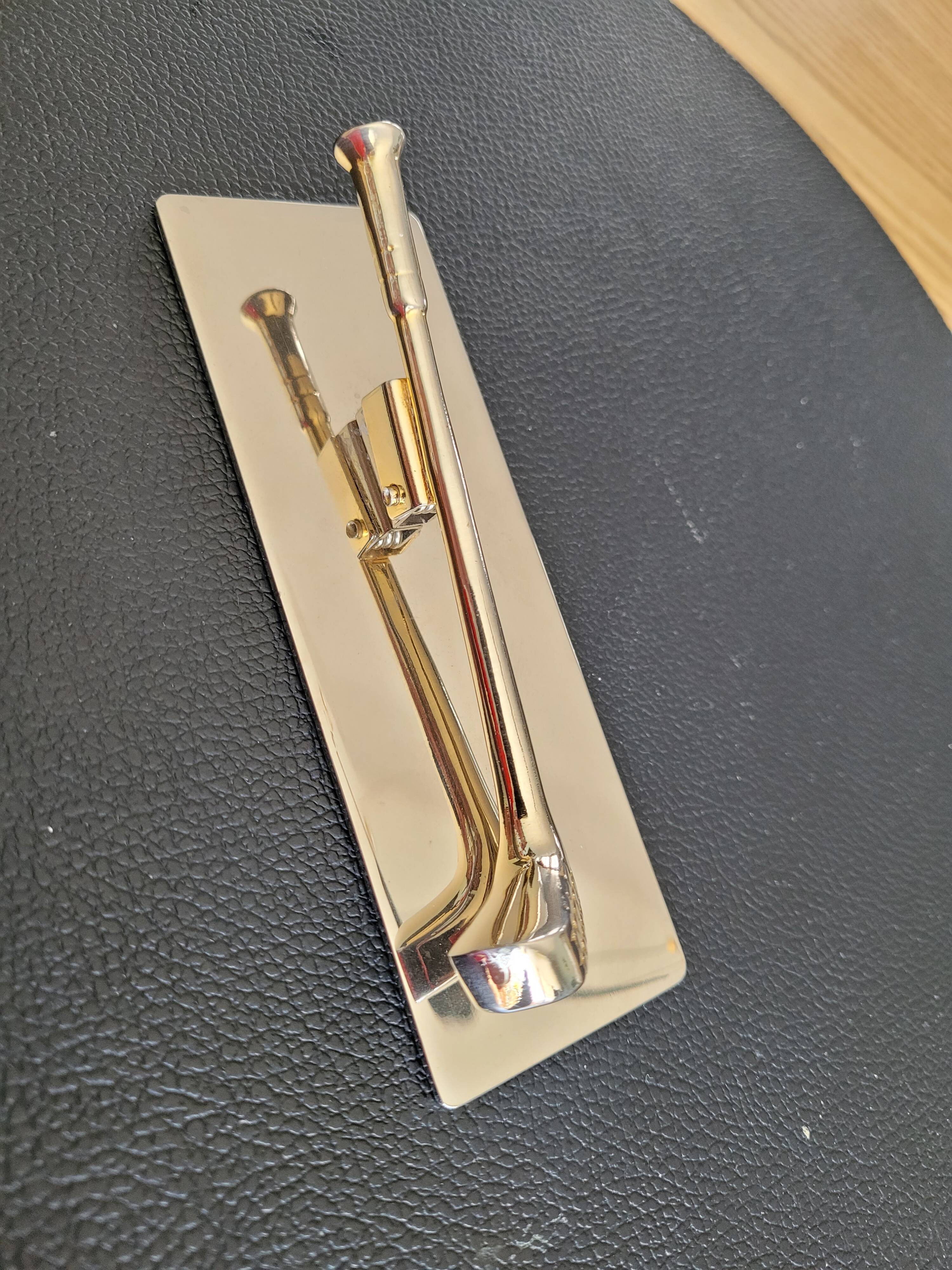 Old mail clip - golf club