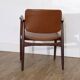 Danish armchair in Rio rosewood by Erik Buch