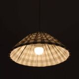 Malala "beige" large tile conical pendant light