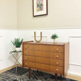 Vintage chest of drawers spindle feet