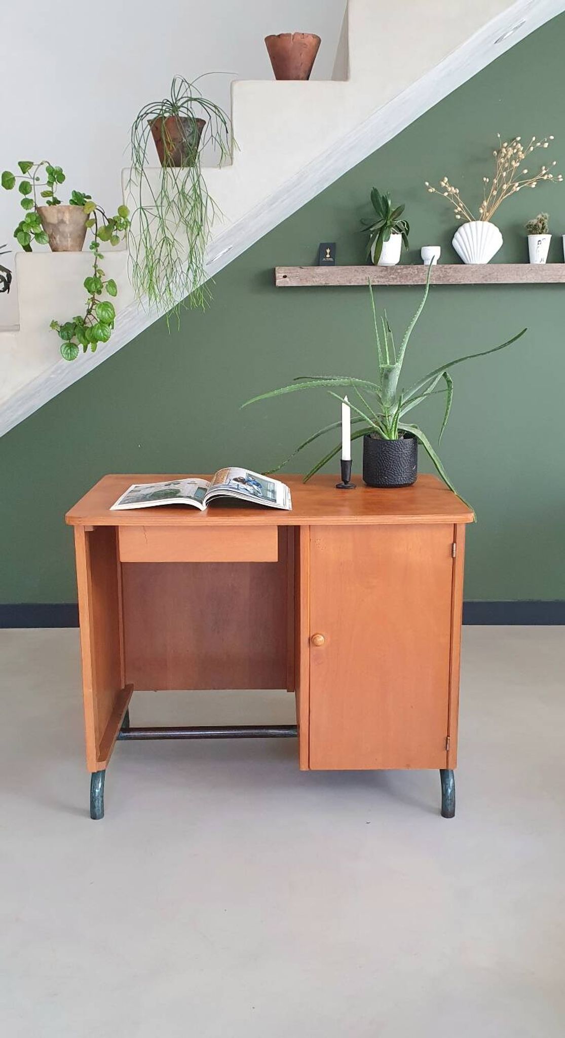 Bureau d'école vintage