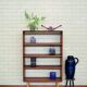 Vintage blue floor vase