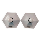 Pair of Italian sconces by Fosnova 80's