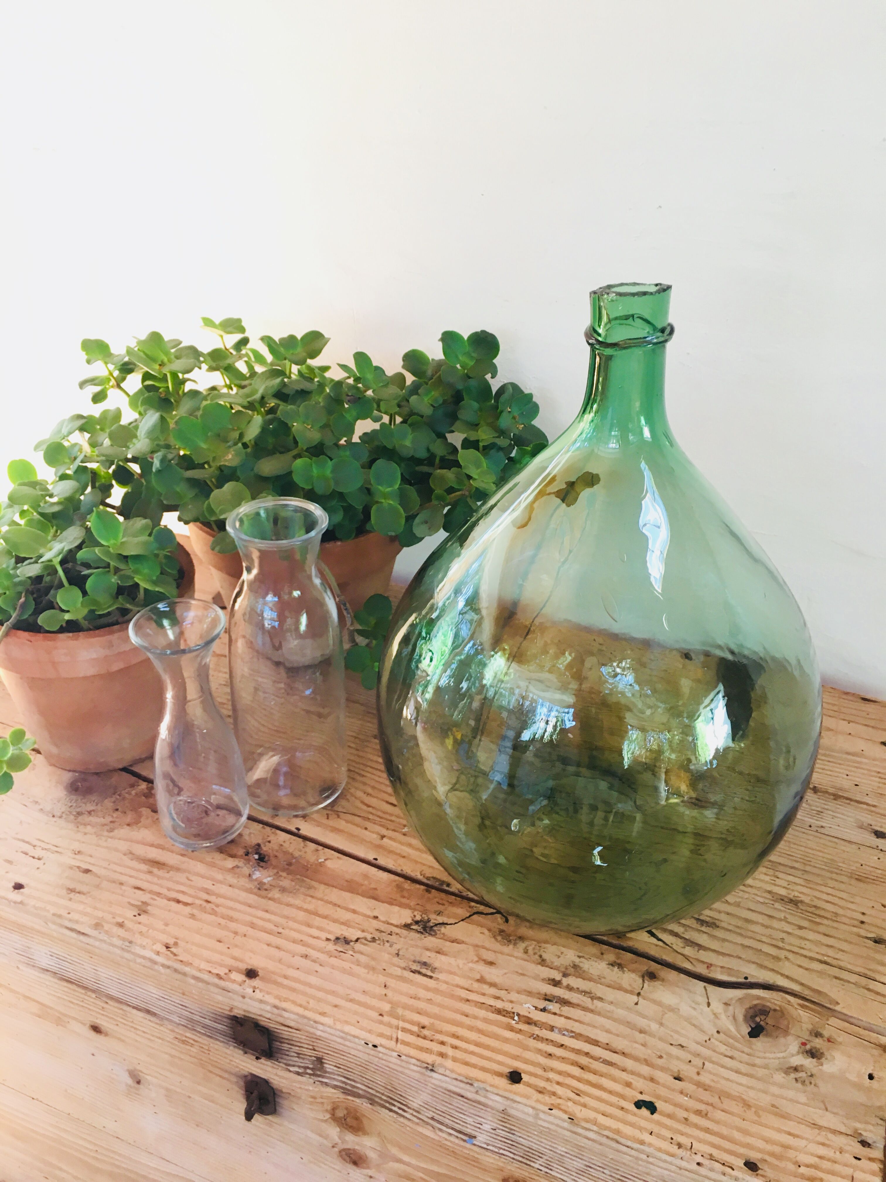 Demijohn green 15 litre