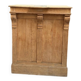 Oak reception counter