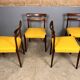 Newly upholstered Mid Century Vintage rosewood chairs