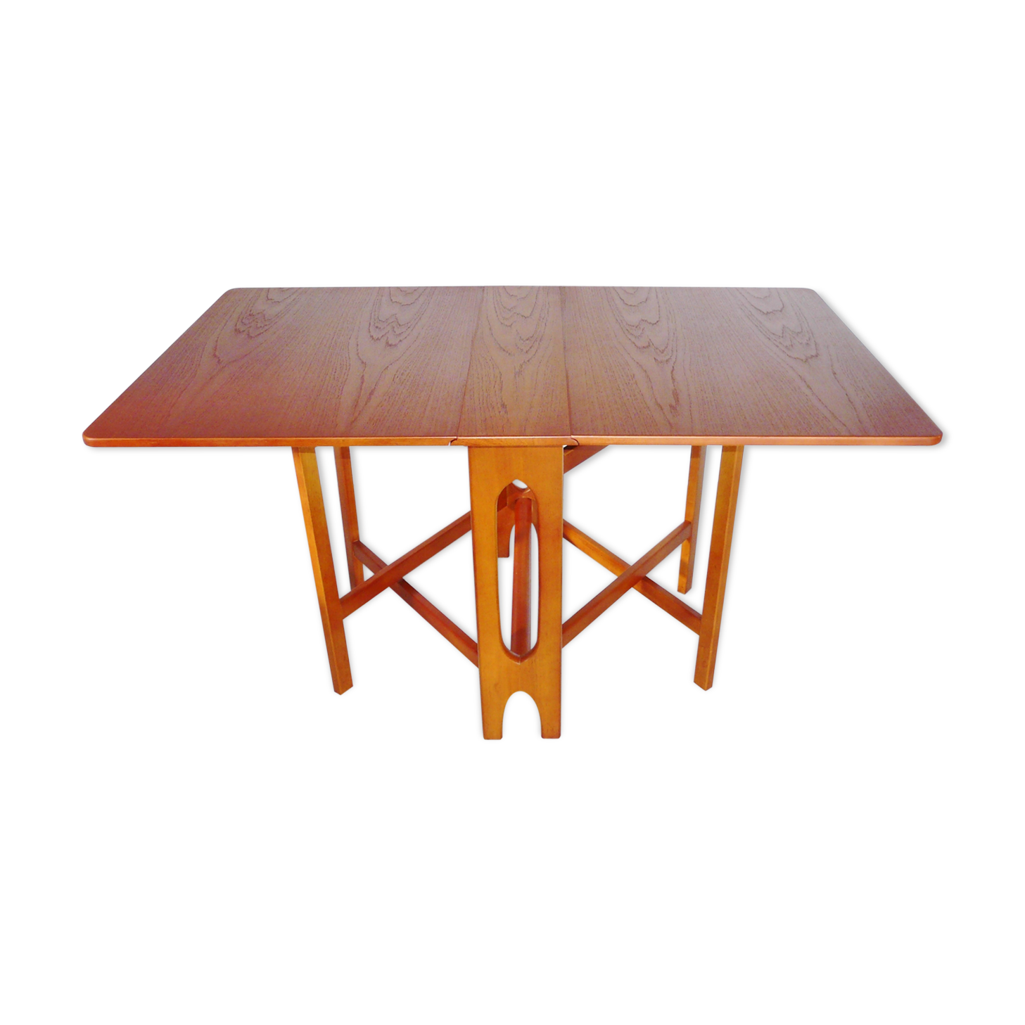 Scandinavian teak folding table