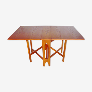 Table pliante scandinave en teck