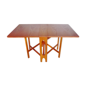 Scandinavian teak folding table